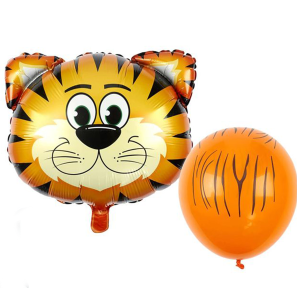 Kit 6 Globos Sabana - Tigre