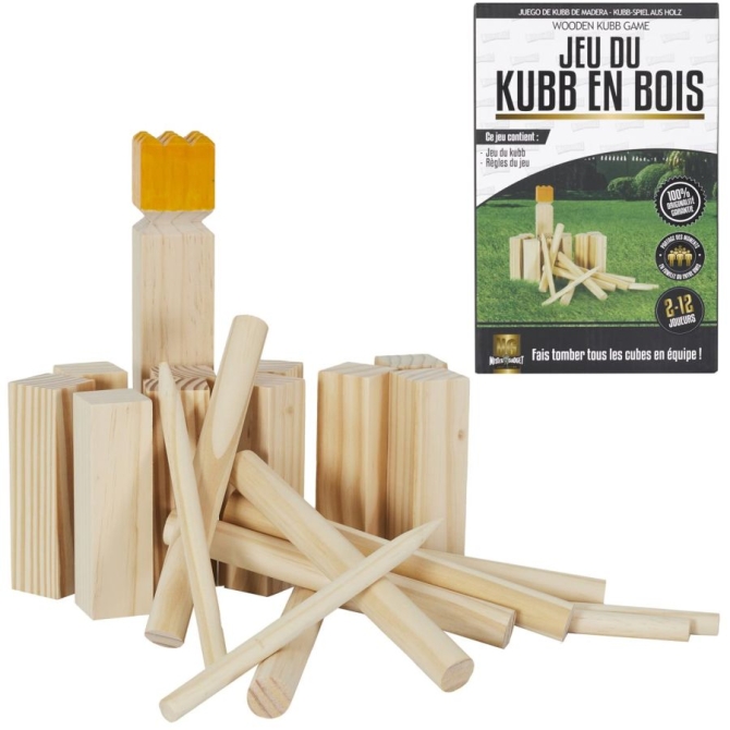 Jeu du Kubb 