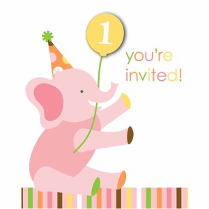 8 Invitaciones 1 ao dulzura