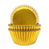 45 Cajitas para Cupcakes - Oro