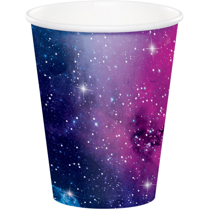 8 vasos Galaxia 