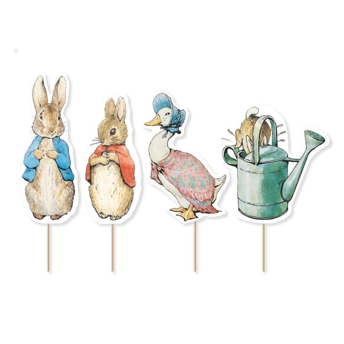 Adornos Cupackes Conejito Peter Rabbit 