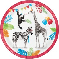 8 platos de animales fiesteros