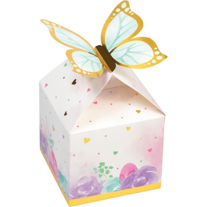 8 cajas de regalo de mariposas 