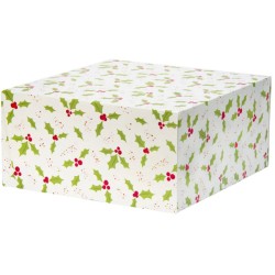 Caja para Tarta (26 cm) - Acebo. n1