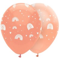 Contiene : 1 x 6 Globos Boho Arco Iris