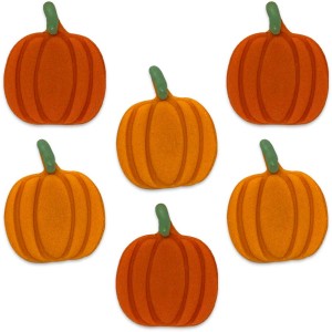 6 Adornos de calabaza - Azcar