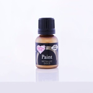 Pintura Comestible Oro Metlico - 25 ml