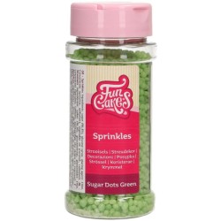 FunCakes Grnulos de Azcar Verde - 80g. n1