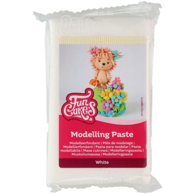 FunCakes Pasta de Modelar Blanca - 250g 