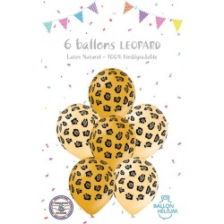 6 globos de leopardo. n2