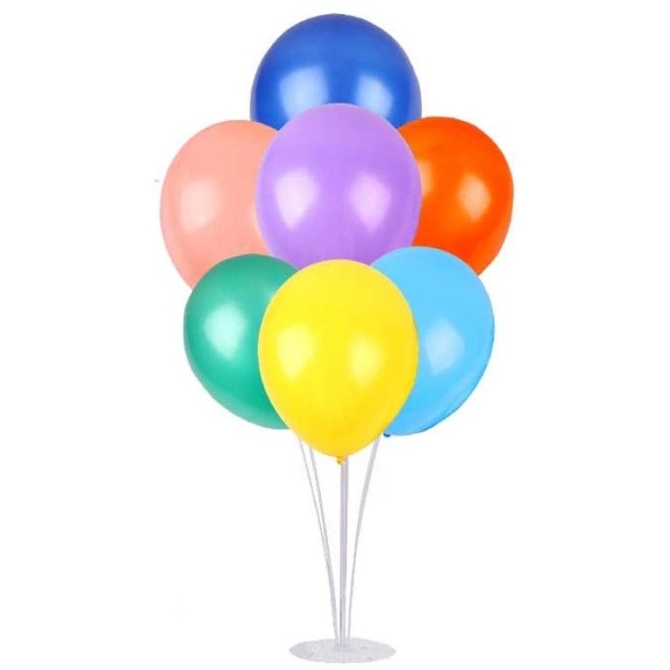 Support Acrylique pour 7 Ballons  30 cm 