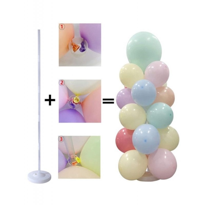 Columna para 65 Globos - 165 cm 