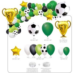 Kit Arco 50 Balones de Ftbol. n1