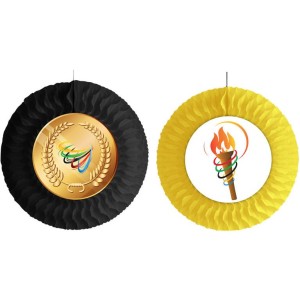 2 Abanicos para Juegos Deportivos -  50 cm