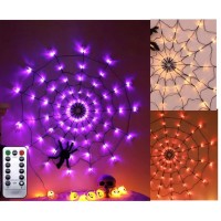 Telaraa LED 1m + 1 araa 34 cm - Luces cambiantes