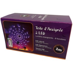 Telaraa LED 1m  +  1 araa 34 cm - Luces cambiantes. n2