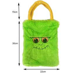 Bolsa de dulces de felpa para Halloween. n2