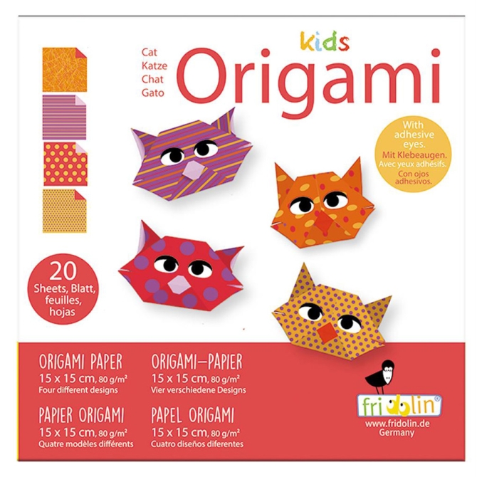 Gato De Origami Para Nios 