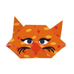 Gato De Origami Para Nios. n1