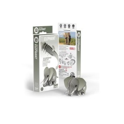 Kit de Figuras Elefante 3D para montar - Eugy. n3