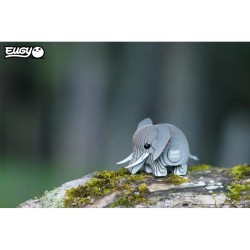 Kit de Figuras Elefante 3D para montar - Eugy. n4