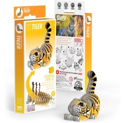 Kit de Figuras de Tigre 3D para montar - Eugy. n2