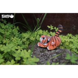 Kit de Figuras de Tigre 3D para montar - Eugy. n3