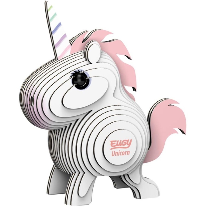 Kit de Figuras Unicornio 3D para montar - Eugy 