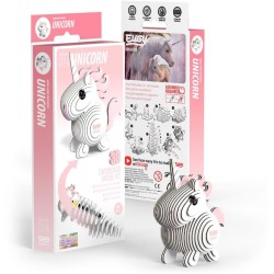 Kit de Figuras Unicornio 3D para montar - Eugy. n2