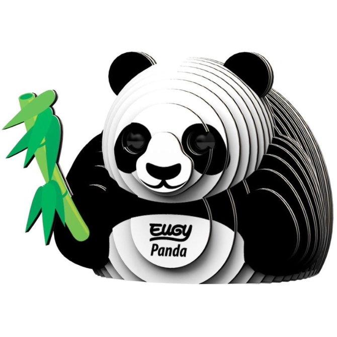 Kit Figuras Panda 3D para montar - Eugy 