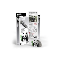 Kit Figuras Panda 3D para montar - Eugy. n4