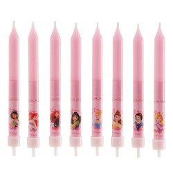 8 velas de Princesas Disney. n1