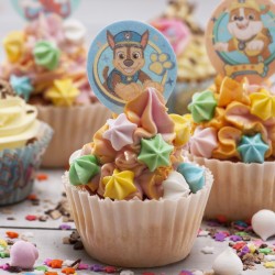 20 decoraciones para cupcakes de la Patrulla Canina - Sin levadura. n5