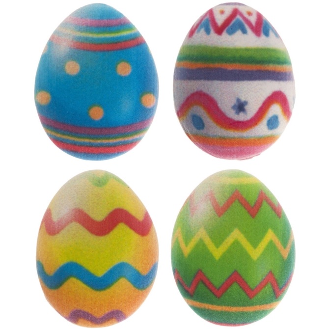 4 Huevos de Pascua - Azcar 