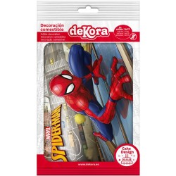 Plato rectangular Spiderman - Comestible. n1