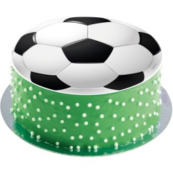 Disco de ftbol (15, 5 cm) - Comestible. n1