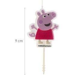 4 Velas Cumpleaos 2D Peppa Pig. n1