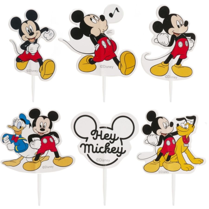 30 adornos para tarta de Mickey 