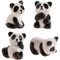 1 Frijol para Tarta del Rey Panda (3-3,5 cm) - Cermica