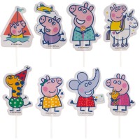 16 adornos para tartas de Peppa Pig