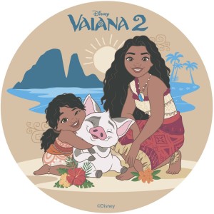 Vaiana 2 discos  20 cm - Azyme