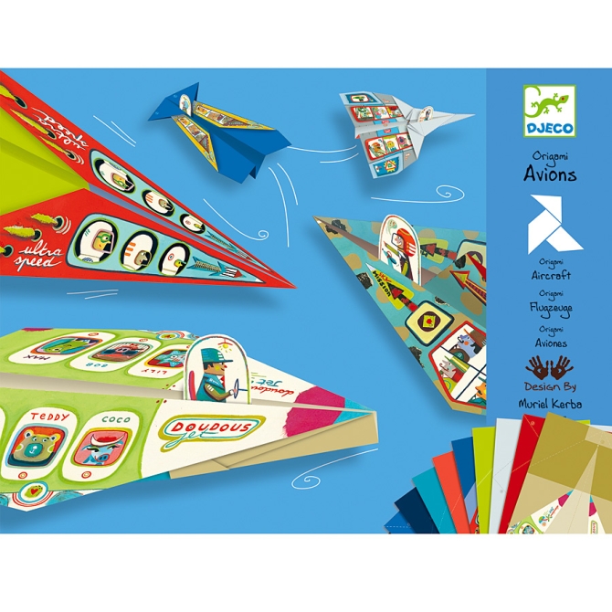 Kit Aviones Origami (nio) 