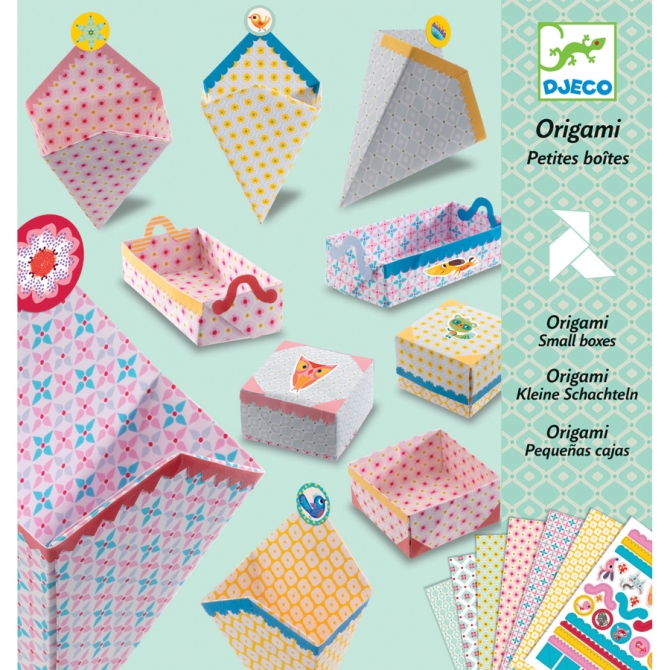 Kit Origami - Cajas Pequeas 