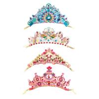 4 tiaras mosaicos de bricolaje