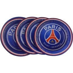 6 platos de ftbol PSG. n1