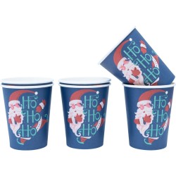 6 vasos de Pap Noel HOHOHO. n1