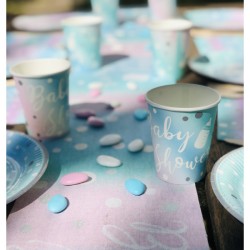 8 vasos baby shower. n2