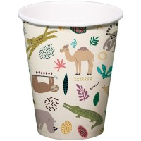 Contiene : 1 x 6 vasos Zoo Party