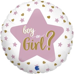 Globo Gender Reveal Girl or Boy. n1